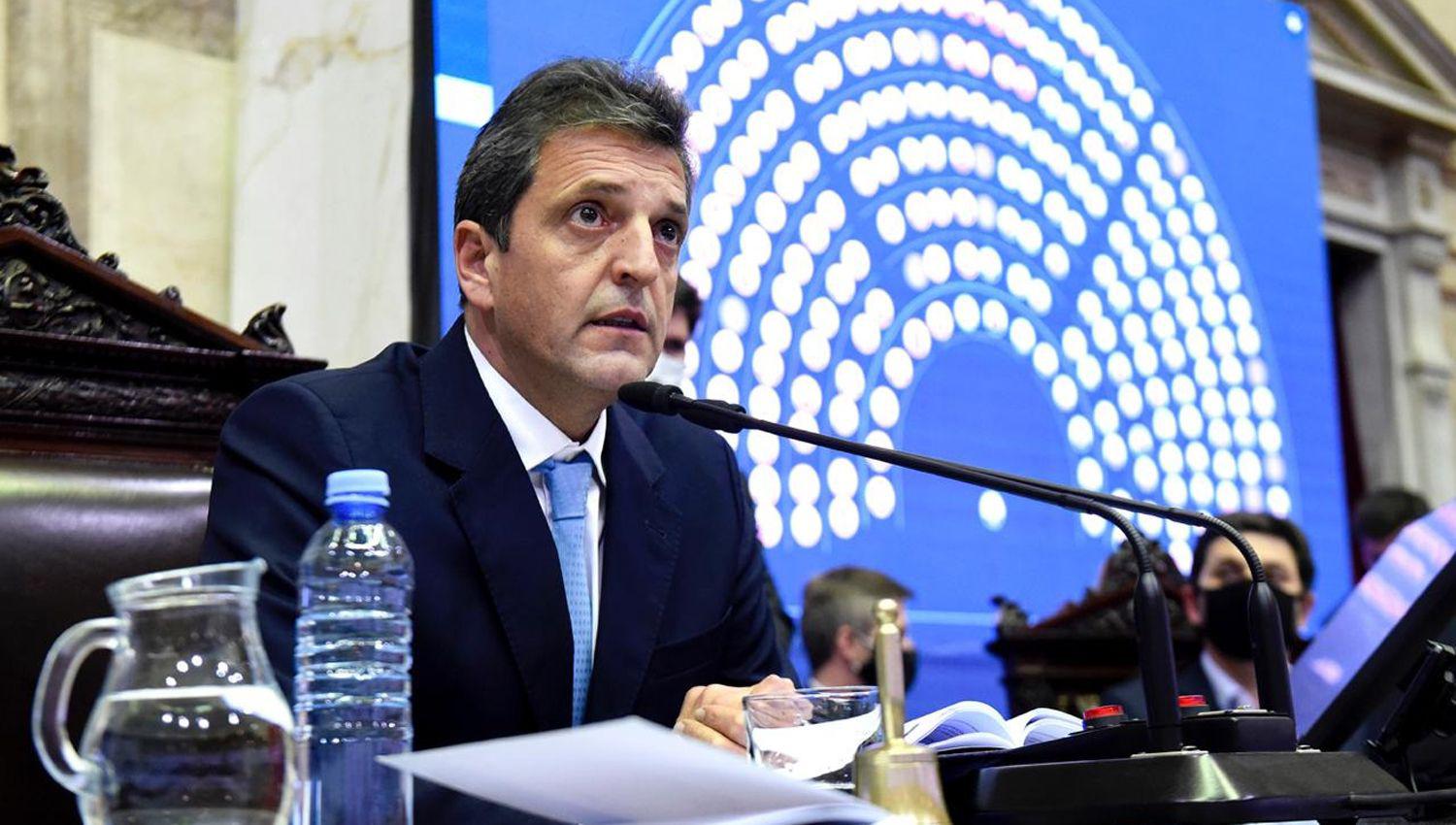 Massa pidioacute la inmediata suspensioacuten del diputado Ameri y lo echoacute del recinto virtual