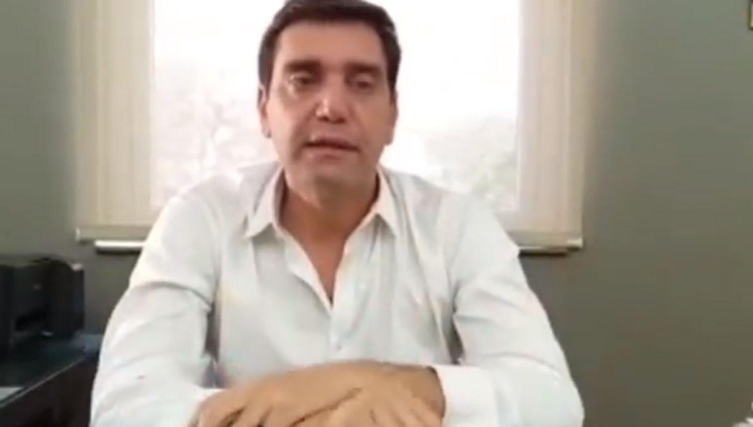 VIDEO  El intendente Mukdise confirmoacute la primera muerte en Las Termas por Covid-19