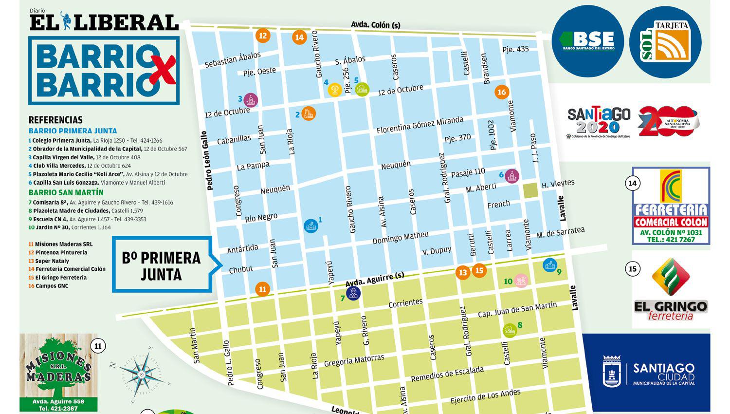 Hoy gratis con EL LIBERAL la primera entrega de Barrio x barrio