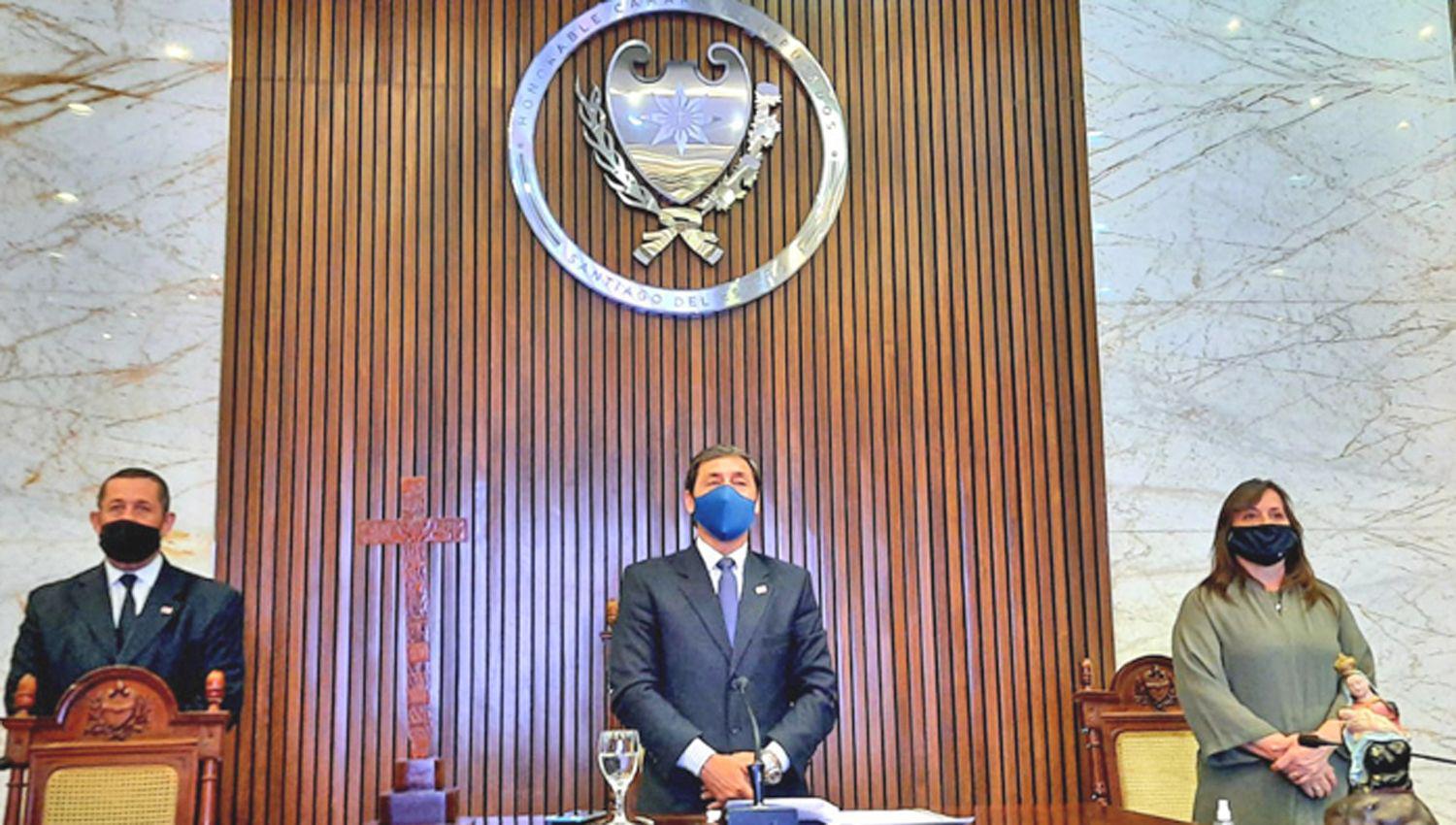 También se destacó la labor de los Bomberos Voluntarios de la ciudad de Frías