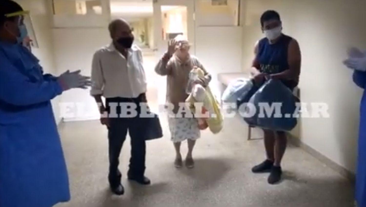 VIDEO Las Termas- Matrimonio de ancianos vencieron al Covid-19