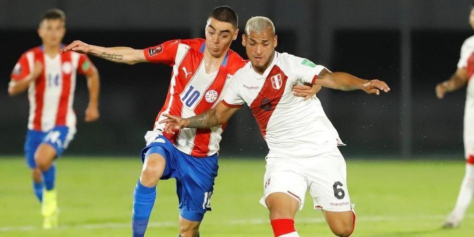 Vibrante empate entre Paraguay y Peruacute