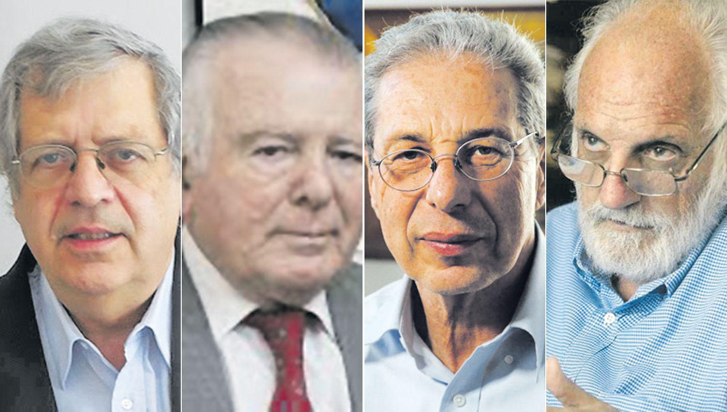 Gabriel Rubinstein Orlando Ferreres Daniel Marx y Juan Carlos de Pablo