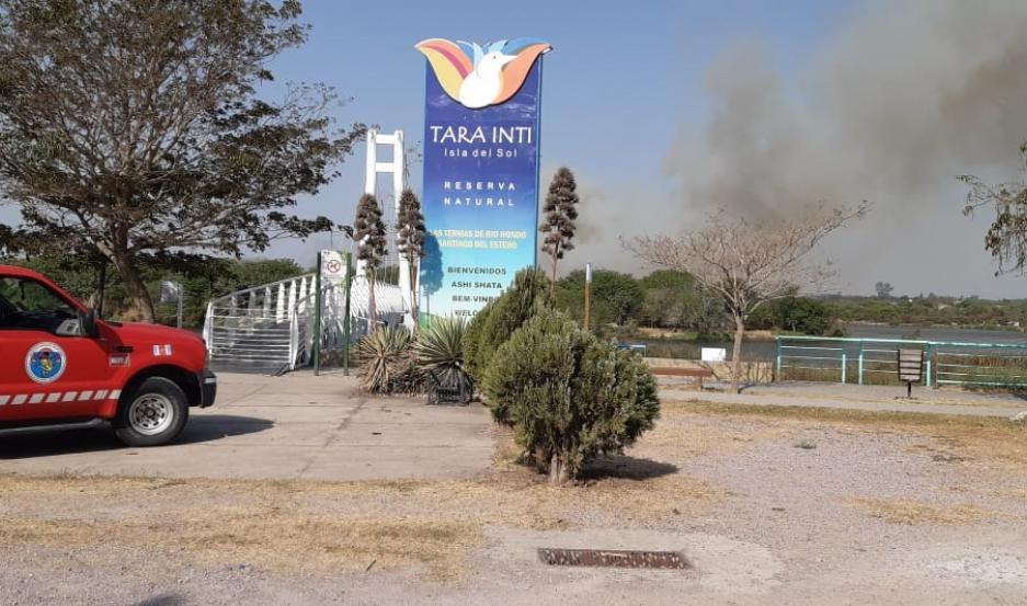 Detuvieron a un vecino de Las Termas por el incendio de la isla Tara Inti