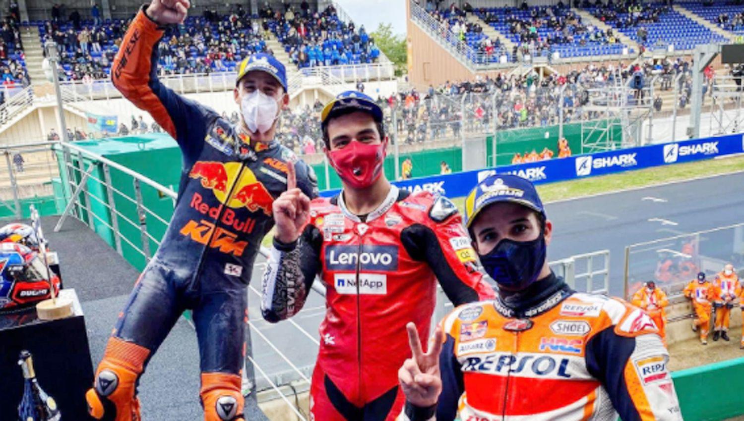 VIDEO  Danilo Petrucci se quedoacute con el Gran Premio de Francia de MotoGP