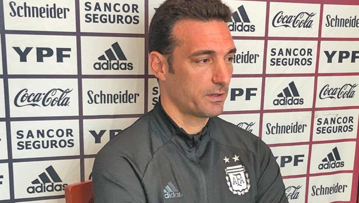 Scaloni- ldquoEn la altura Bolivia es una de las mejores del mundordquo