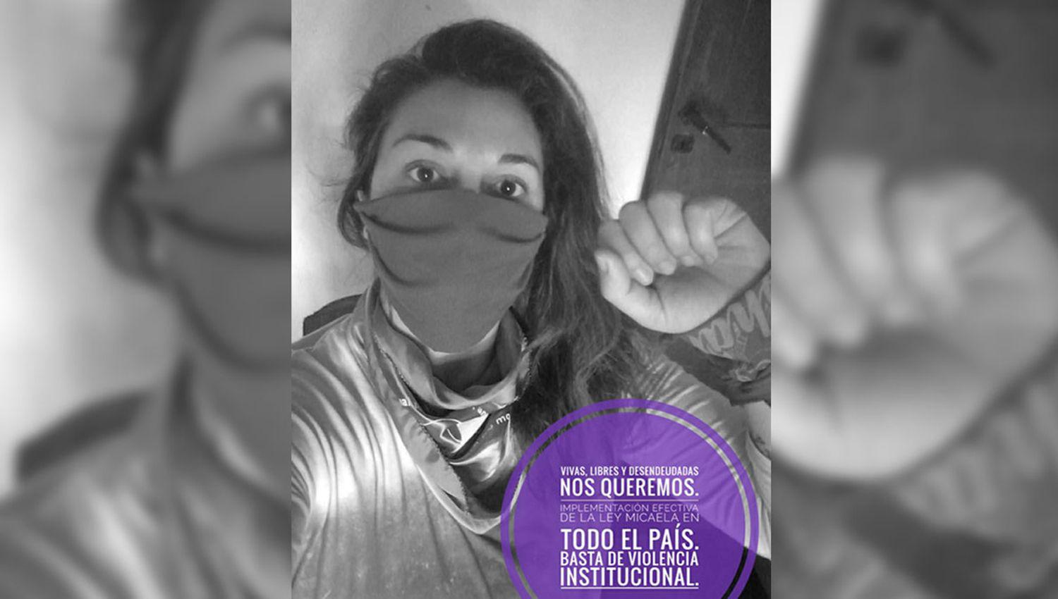 Dolor por el femicidio de una militante feminista en Santa Fe- teniacutea 35 antildeos y era madre de dos nintildeos