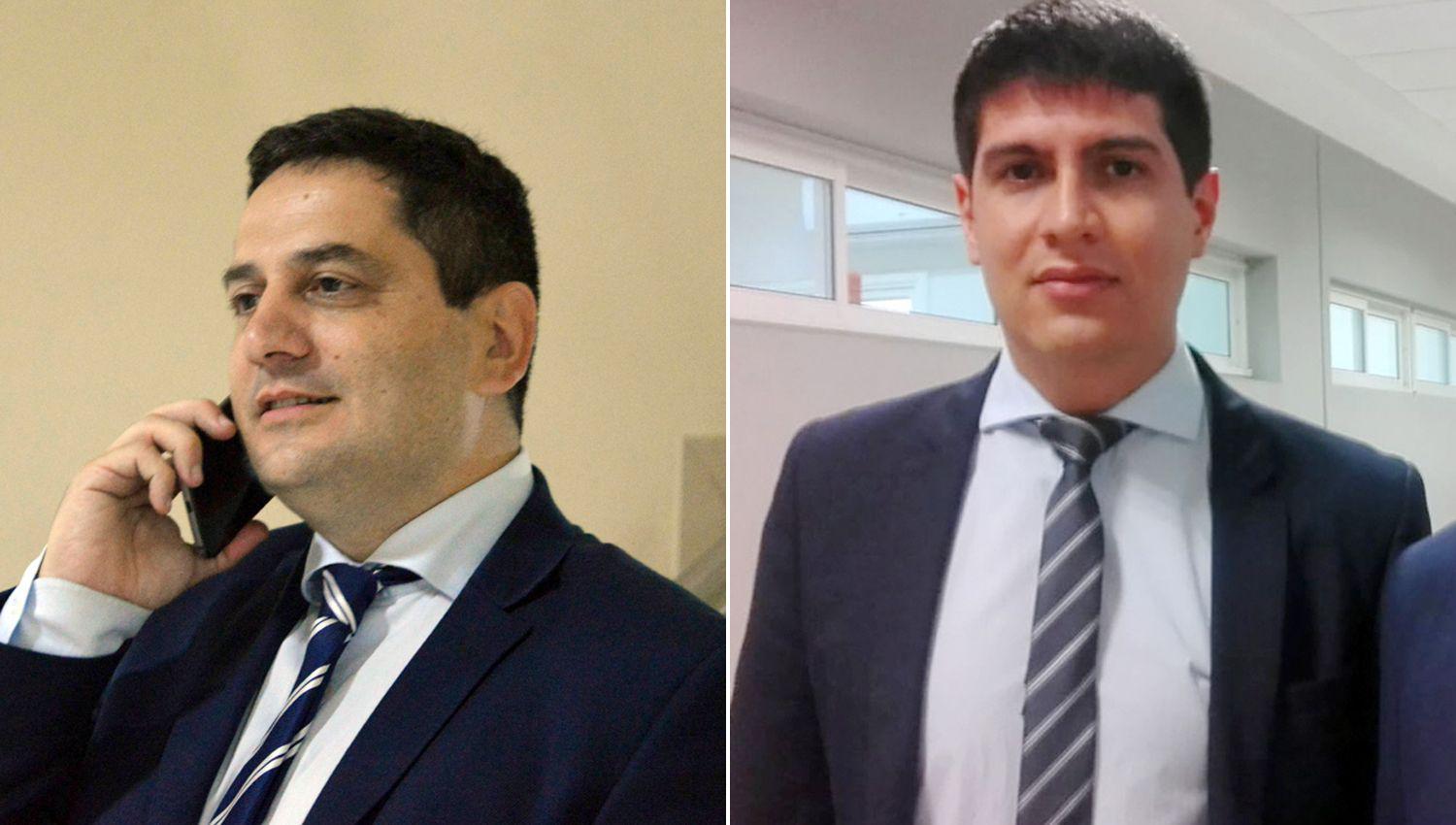 Los representantes del Ministerio P�blico Fiscal Dr Santiago Bridoux y Nicol�s Heredia revelaron ante el
tribunal las evidencias que existen en el caso