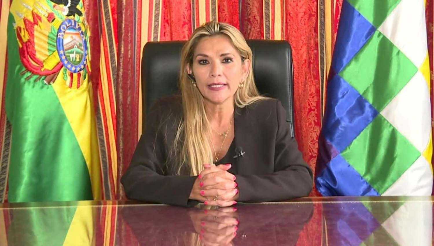 Bolivia- Jeanine Aacutentildeez reconocioacute la victoria de Arce y le pidioacute gobernar pensando en la democracia
