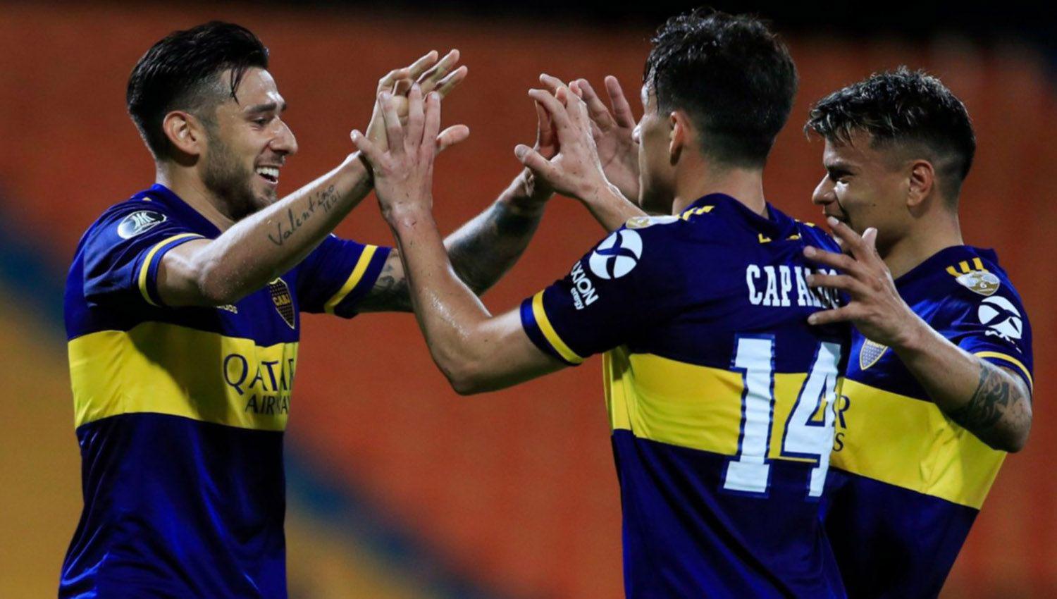 Boca goleoacute a Caracas en el cierre de la fase de grupos de la Copa Libertadores