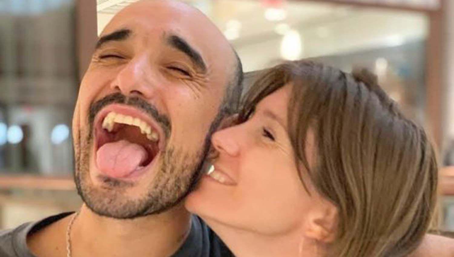 Abel Pintos reveloacute la primera foto de su hijo