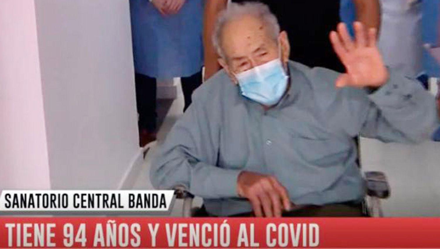 Don Molina tiene 94 antildeos y logroacute vencer al coronavirus