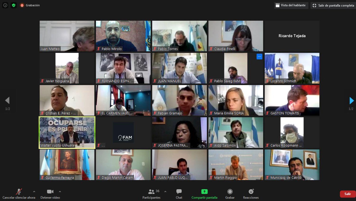 Mirolo participoacute en reunioacuten anual de municipios argentinos