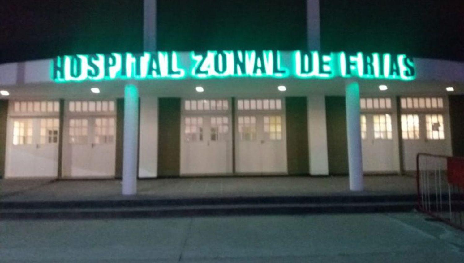 La persona acuchillada fue asistida en la sala de urgencias del Hospital Zonal de Frías