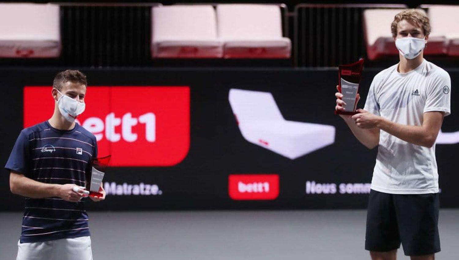Schwartzman no tuvo chances ante Zverev y cayoacute en la final del ATP 250 de Colonia