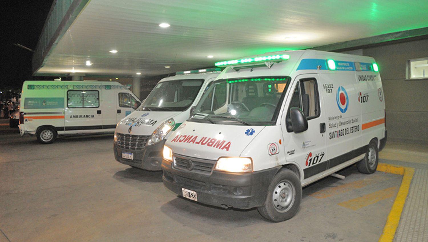 El herido fue trasladado al Regional