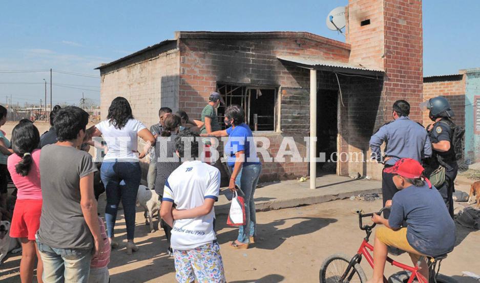 Dictan prisioacuten preventiva a hermanos por incendio a una casa de familia del barrio Beleacuten