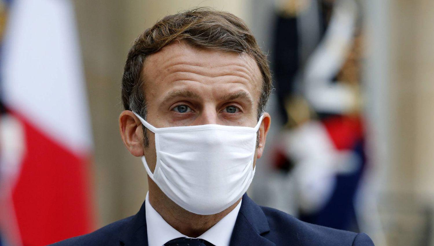 El presidente de Francia Emmanuel Macron anunció la nueva disposición