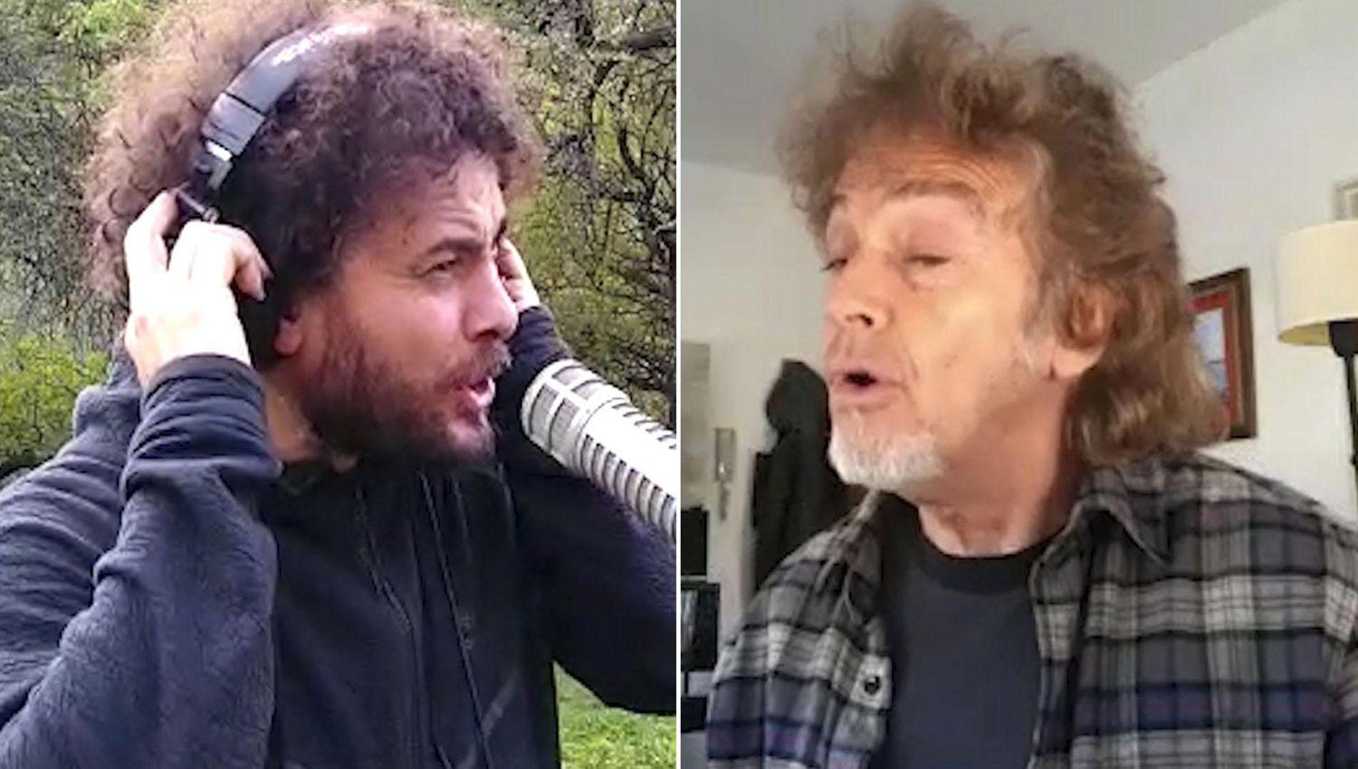 La admiracioacuten de Porchetto por Raly los unioacute en la cancioacuten ldquoBajaste del Norterdquo