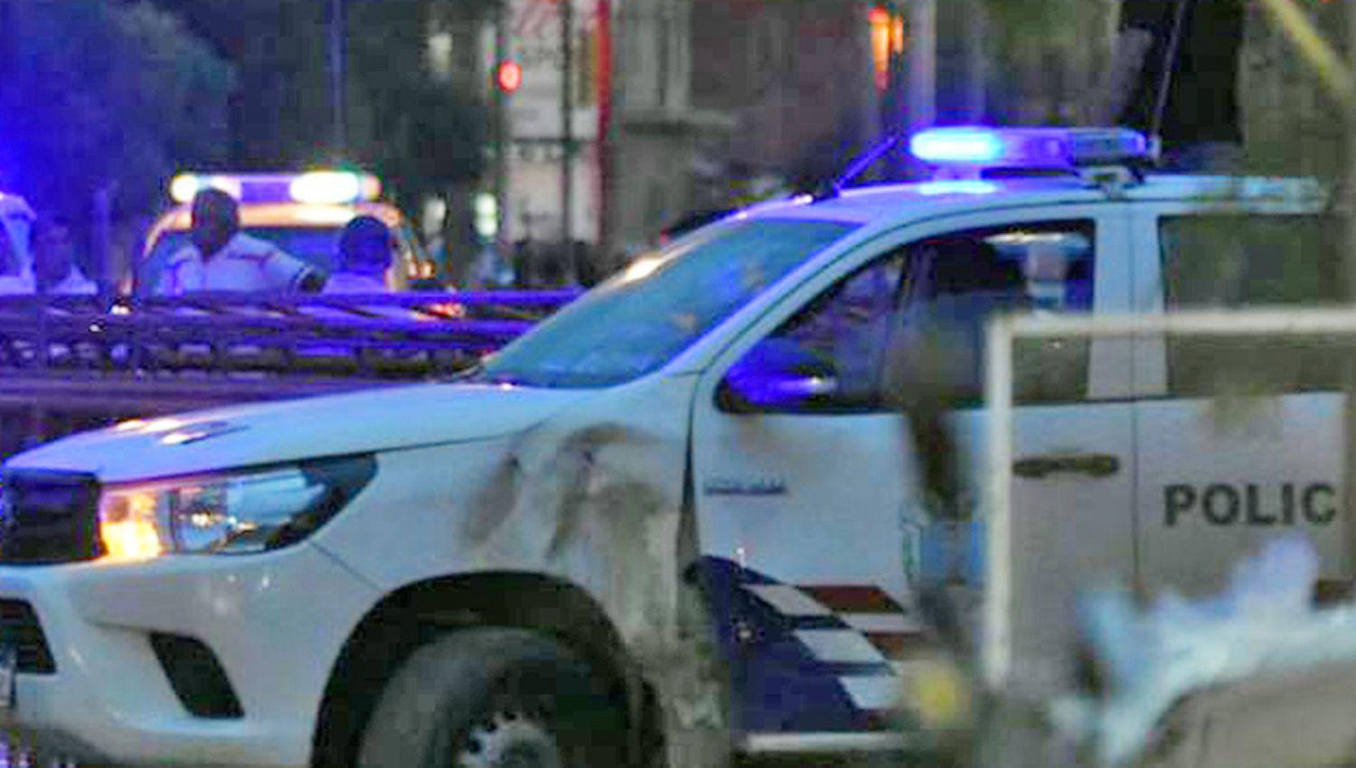 Los uniformados recabaron los datos de lo ocurrido