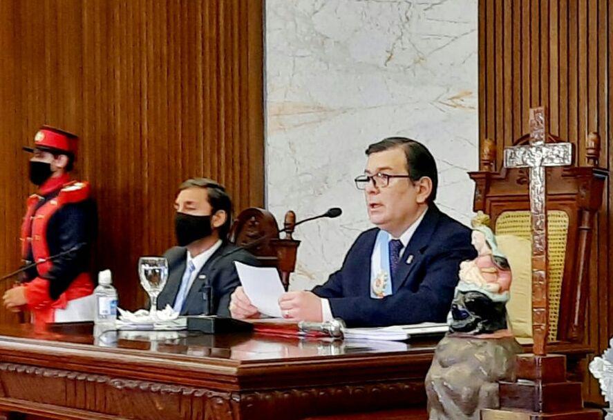 El mensaje completo que brindoacute el gobernador Gerardo Zamora en la Legislatura