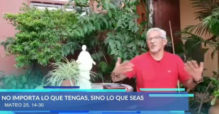 Padre Jorge Ramiacuterez- ldquoNo importa lo que tengas sino como lo administras y lo que sosrdquo