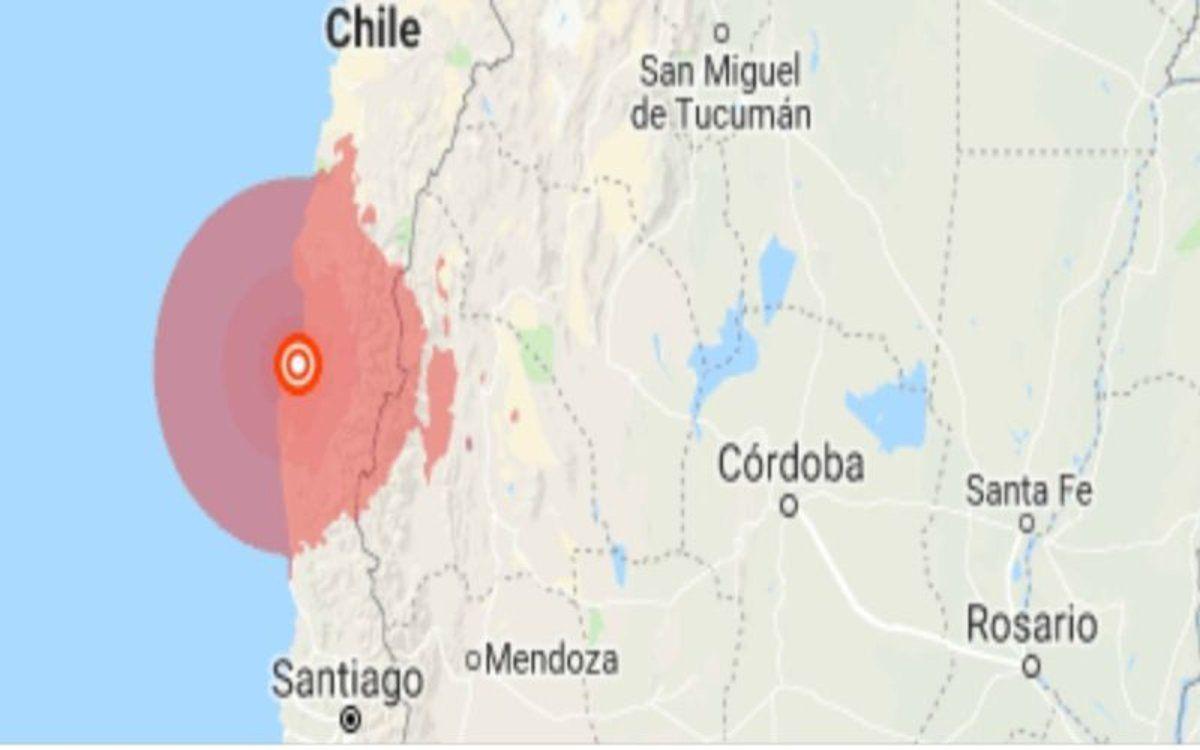 Un temblor en Chile se sintioacute fuerte en Mendoza