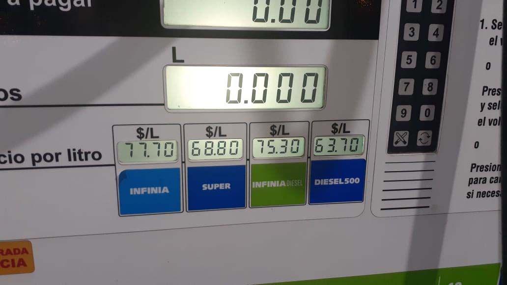 Asiacute quedaron los precios de los combustibles en YPF con el aumento del 25-en-porciento-