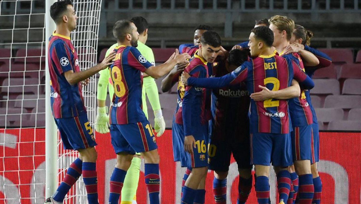EN VIVO- Barcelona defiende su liderazgo sin Messi ante Dinamo Kiev en Ucrania