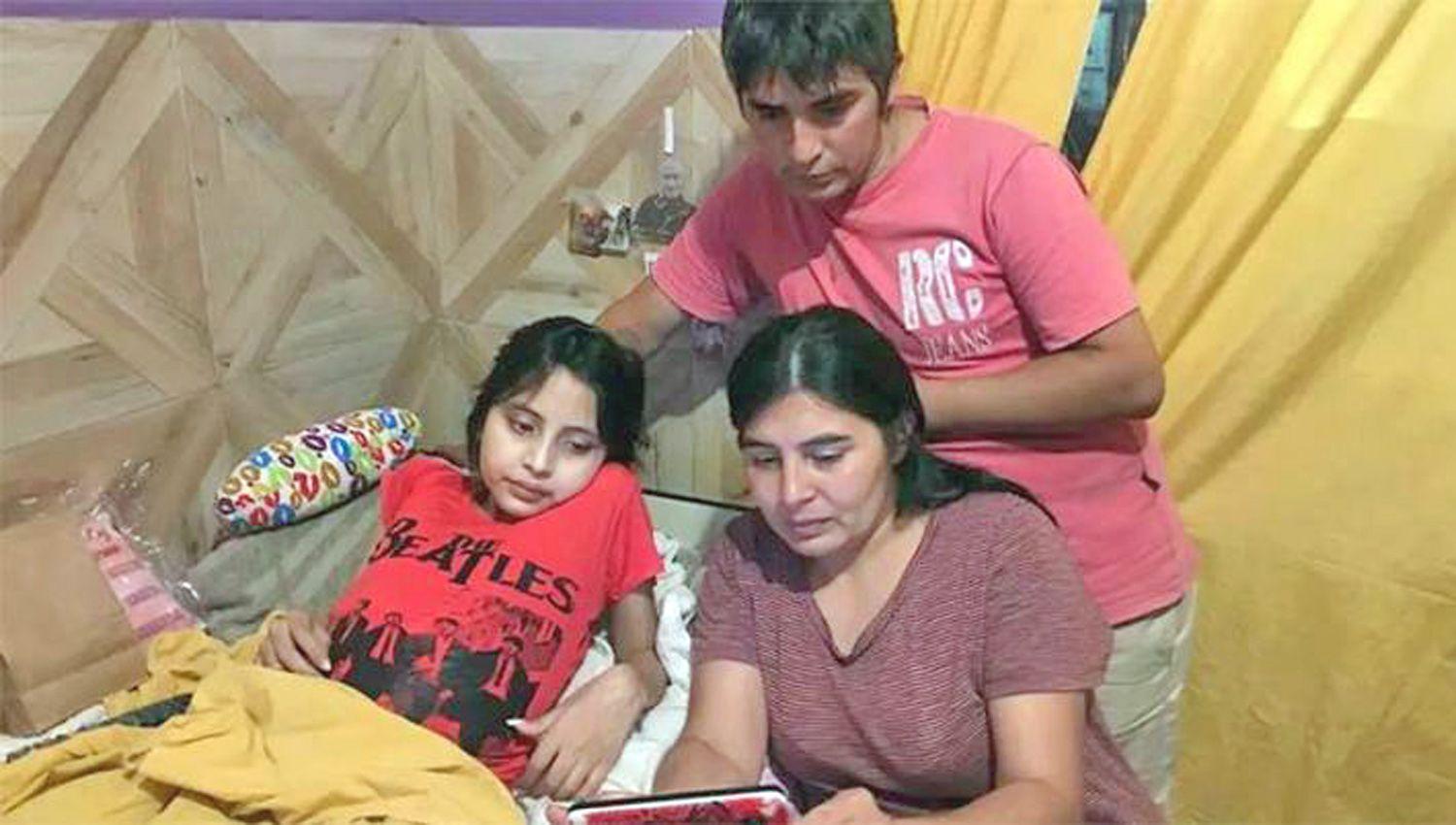 Tras una descompensación fue internada en el Cepsi donde buscaban estabilizarla para que hoy pueda viajar para una consulta en el Hospital Austral