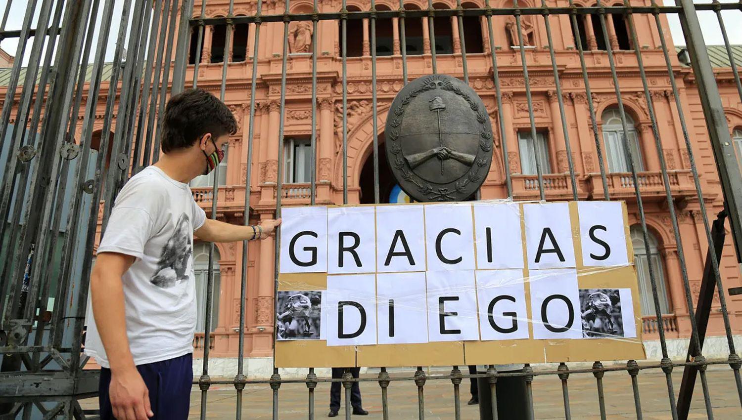 El velatorio de Diego Maradona seraacute en la Casa Rosada