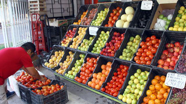 Los precios de la frutas y verduras con aumentos interanuales de hasta 187-en-porciento-