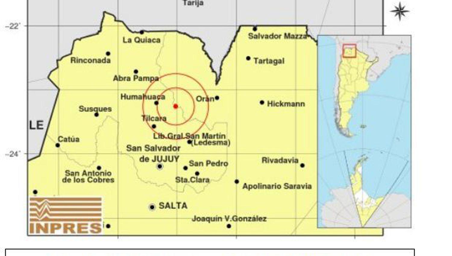 Fuerte temblor en Salta se sintioacute en Tucumaacuten Jujuy y Bolivia