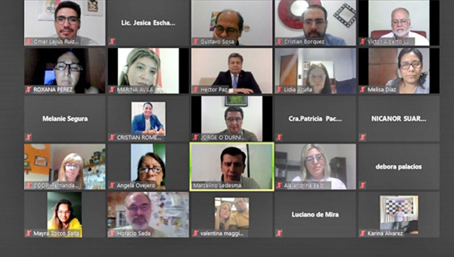 Un taller virtual abordoacute los entes cooperativos en Humanidades