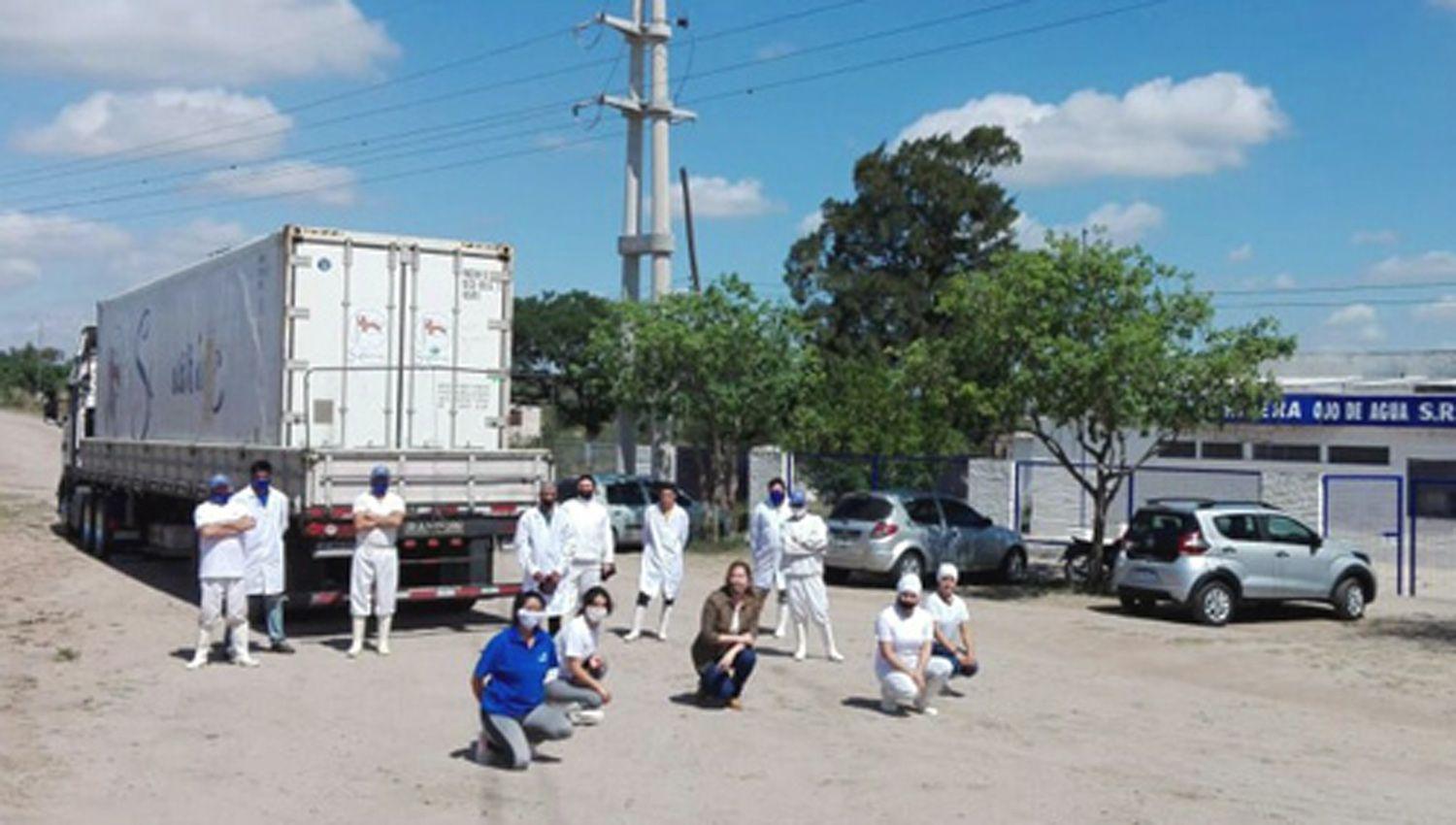 Continuacutean las exportaciones de la empresa cabritera Ojo de Agua SRL