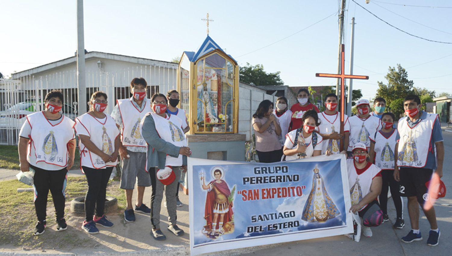 Hoy seraacute la llegada simboacutelica de peregrinos a la Virgen del Valle