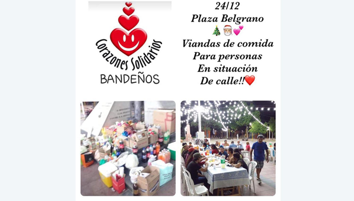 Las viandas ser�n destinadas a quien m�s lo necesita 
