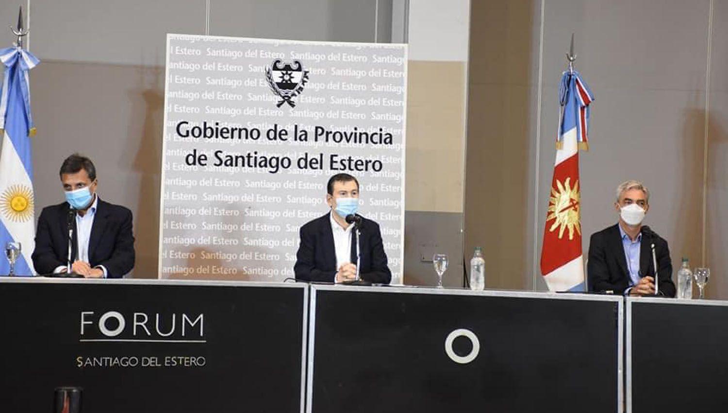 Zamora destacoacute la visita de los funcionarios nacionales
