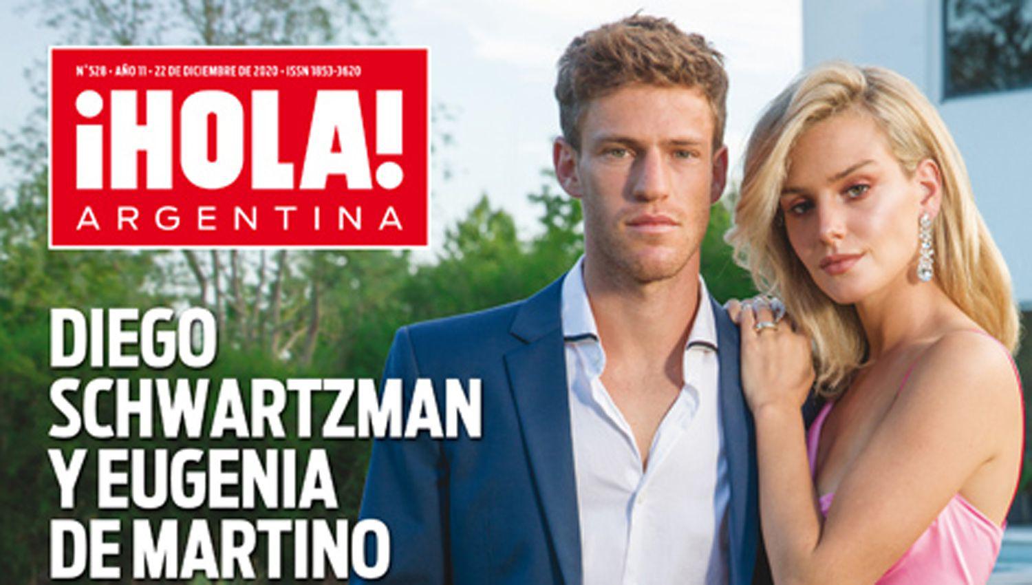 Diego Schwartzman y  Eugenia De Martino enamorados en iexclHOLA