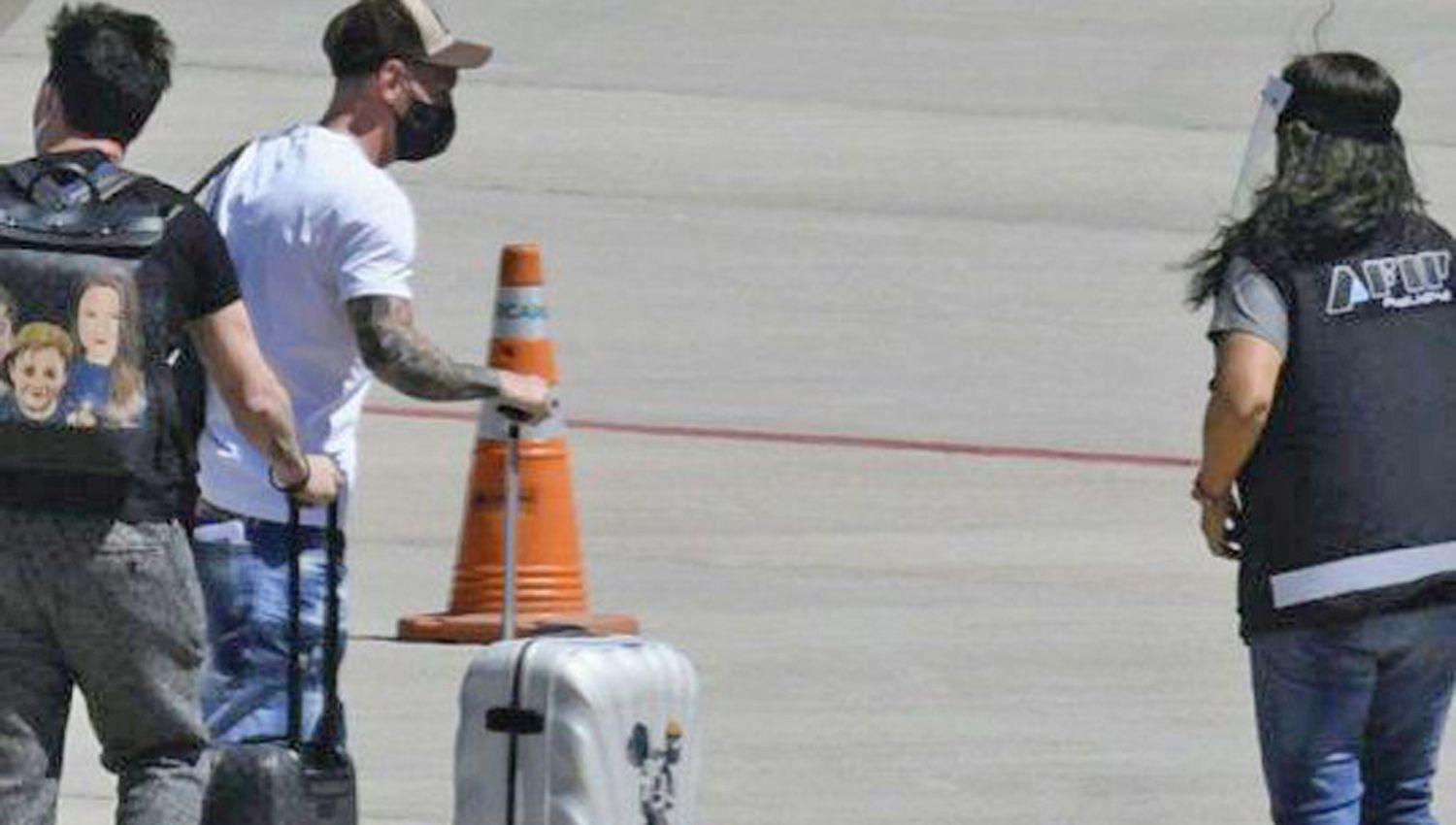 Lionel Messi llegoacute a Rosario luego de romper un reacutecord