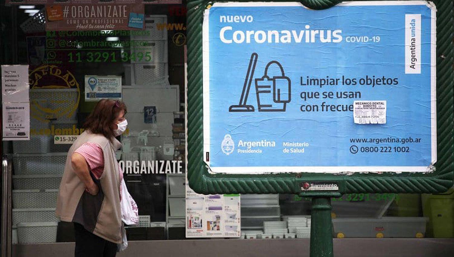 Coronavirus en la Argentina- Hubo 187 muertes y 14402 nuevos contagios
