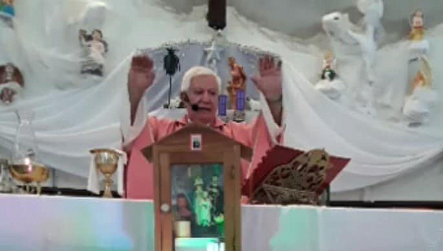 Desde la iglesia Santa Rita invitan a elevar suacuteplicas de perdoacuten