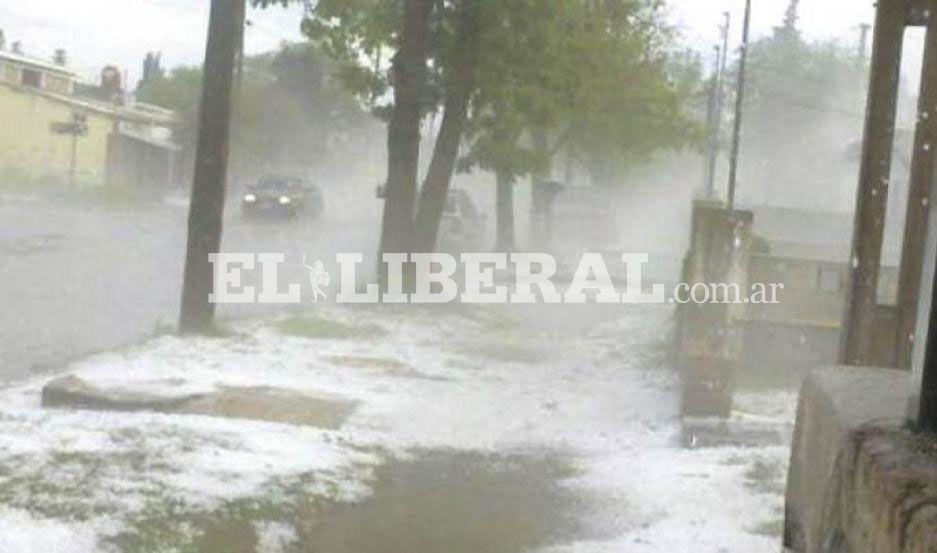 Alerta de tormentas y de granizo para la provincia de Santiago del Estero