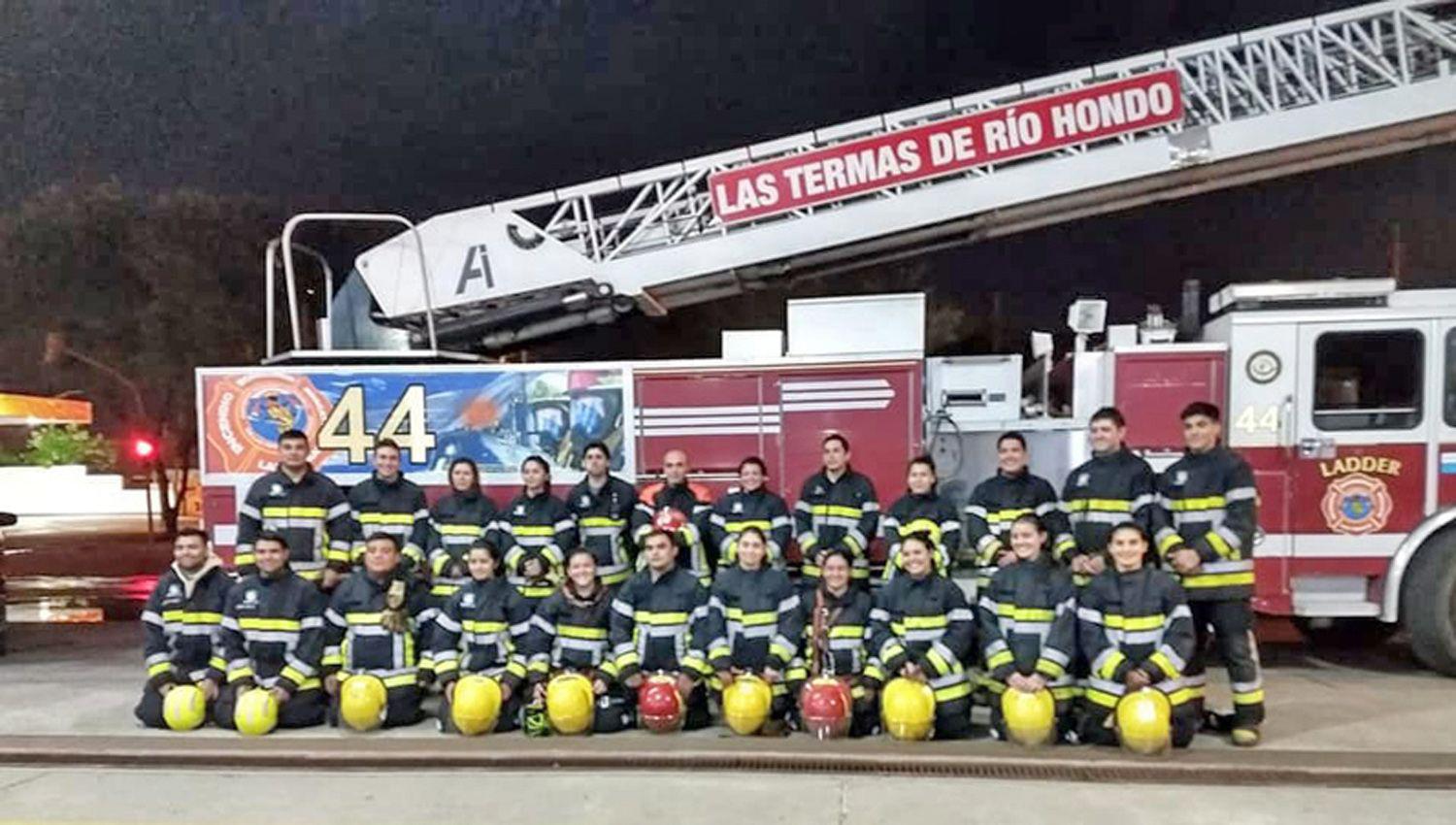 Bomberos Voluntarios de Las Termas tuvieron una ardua tarea en 2020