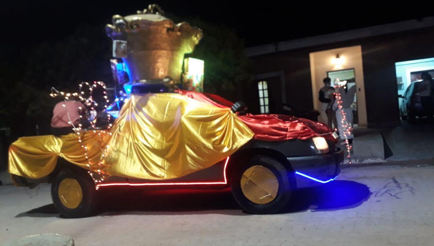 Los Reyes Magos recorrieron los barrios de Ojo de Agua