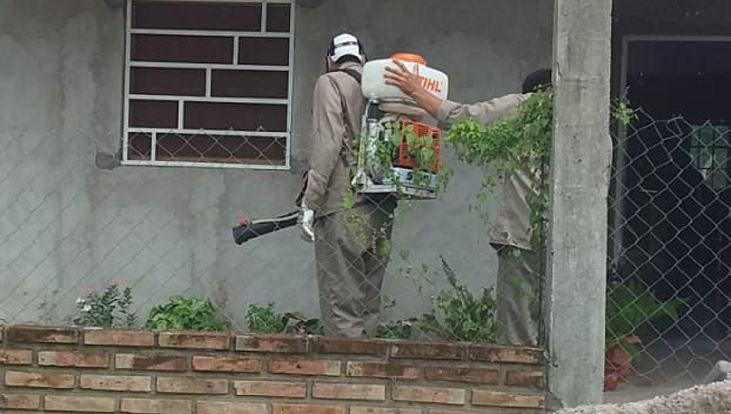 Continuacutea en Las Termas la campantildea de fumigacioacuten contra el mal del dengue