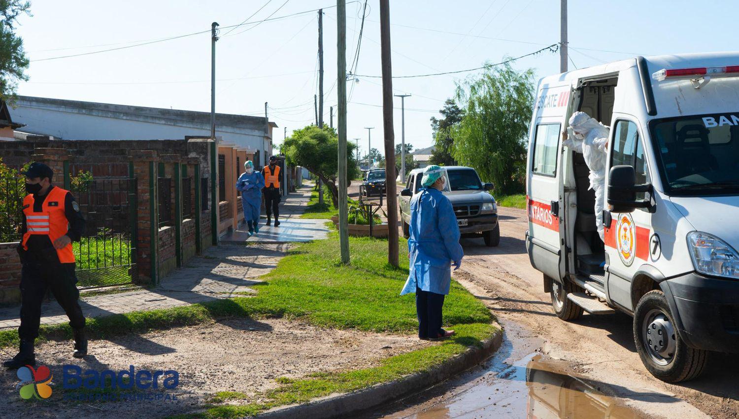 Preparan operativo sanitario de testeo raacutepido en la ciudad de Bandera