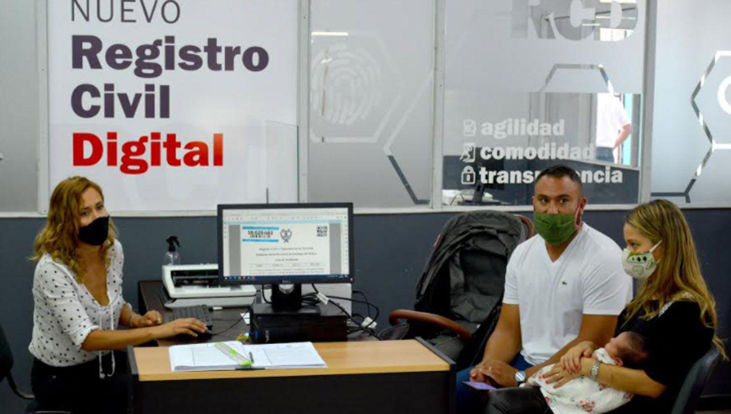 Lanzamiento oficial del Registro Civil Digital de Santiago del Estero