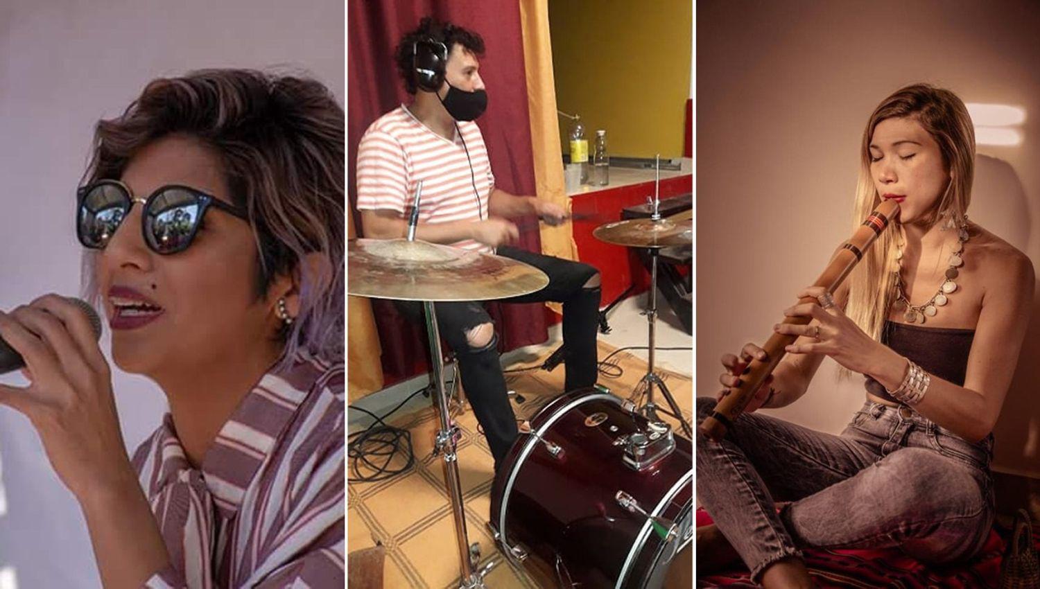 VIDEO Ariel Herrera Gaby Ferreyra y Lorena Moyano son los tres muacutesicos santiaguentildeos convocados por Lito Vitale para participar de ldquoMarcando el compaacutesrdquo