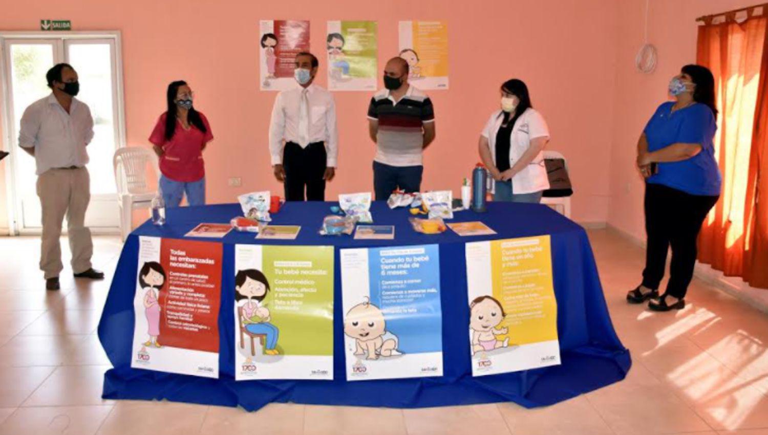 El Programa Provincial ldquoMis primeros 1700 diacuteasrdquo visitoacute San Pedro de Guasayaacuten